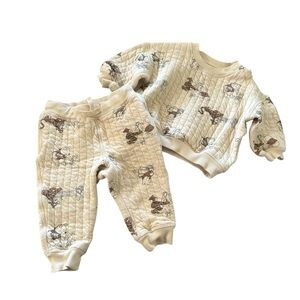 H&M Cream Baby Outfit with Disney Collaboration